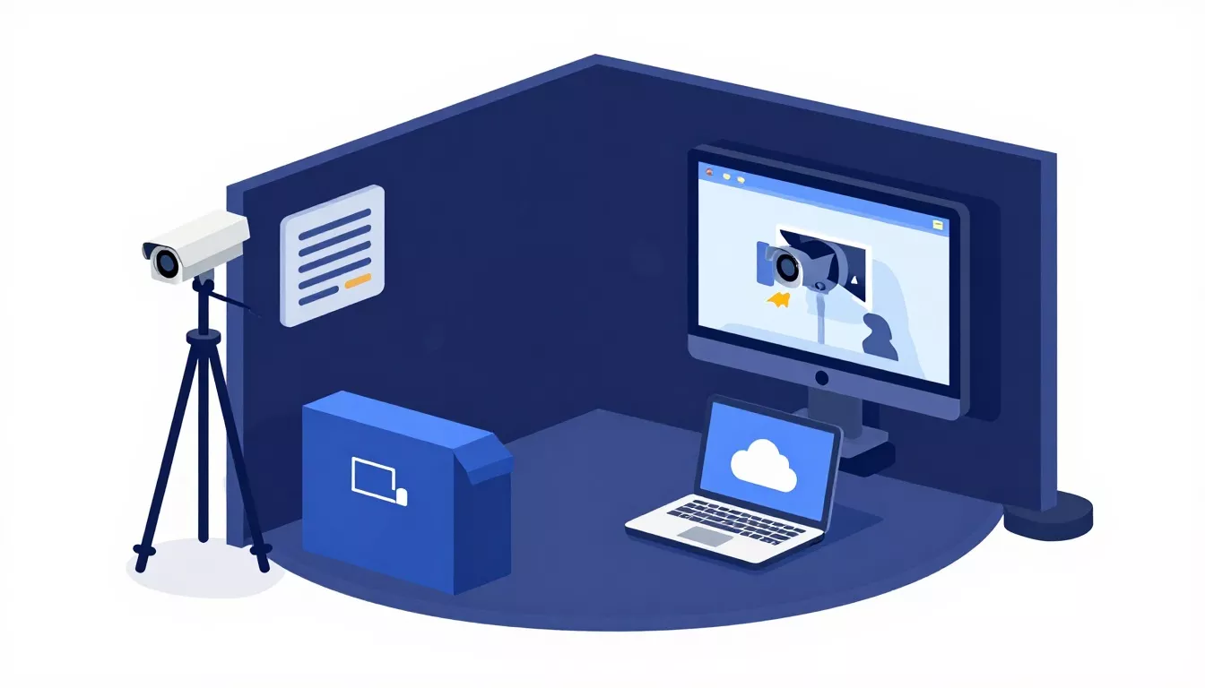Видеонаблюдение для pop-up и выставок в Минске: аренда, монтаж, облако