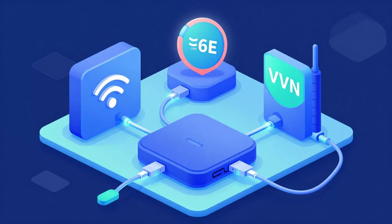 Гибридная сеть для малого бизнеса Минска: Wi‑Fi 6E, LTE‑резерв и VPN